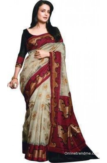 Parchayee Printed Fashion Art Silk Sari